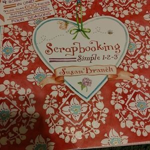 Gently used scrapbook set
